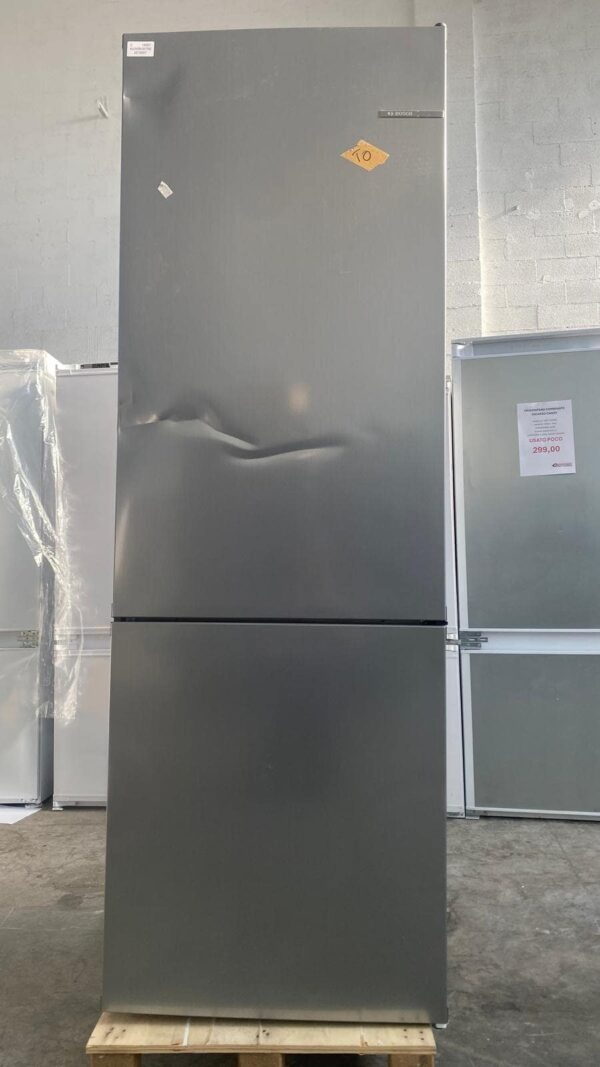 Bosch-Frigorifero-KGN492LDF-01-Acciaio-Inox-Nuovo-Seconda-Scelta-fronte