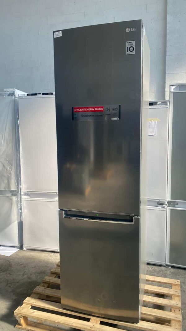Lg-Frigorifero-Combinato-GBB72PZVCN1-Acciaio-Inox-fronte