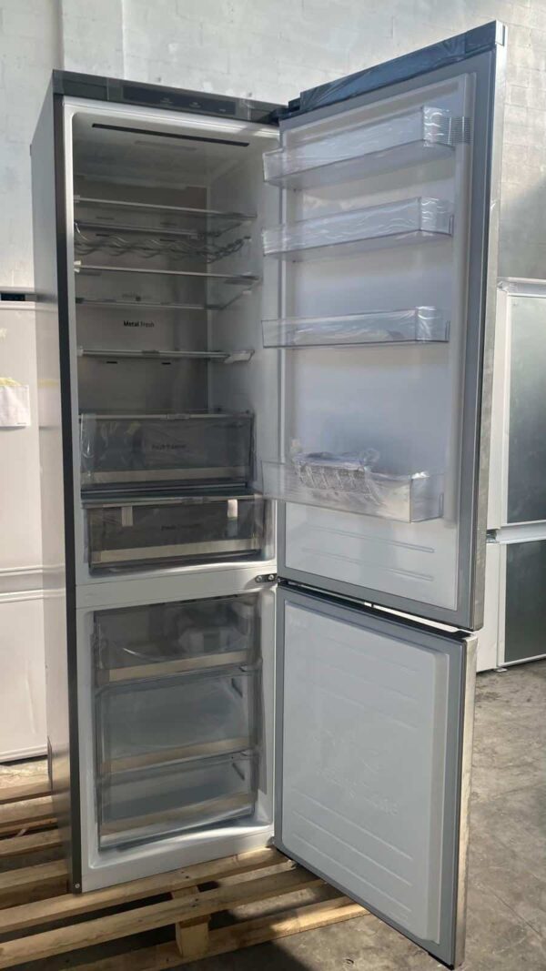 Lg-Frigorifero-Combinato-GBB72PZVCN1-Acciaio-Inox-ripiani
