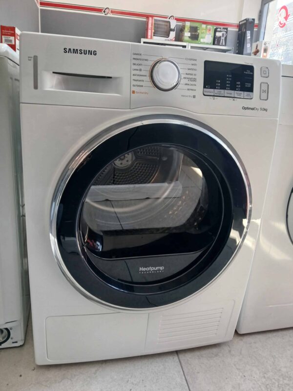 Samsung-Asciugatrice-9kg-DV90M500QW-Bianca-Ricondizionata-dettagli