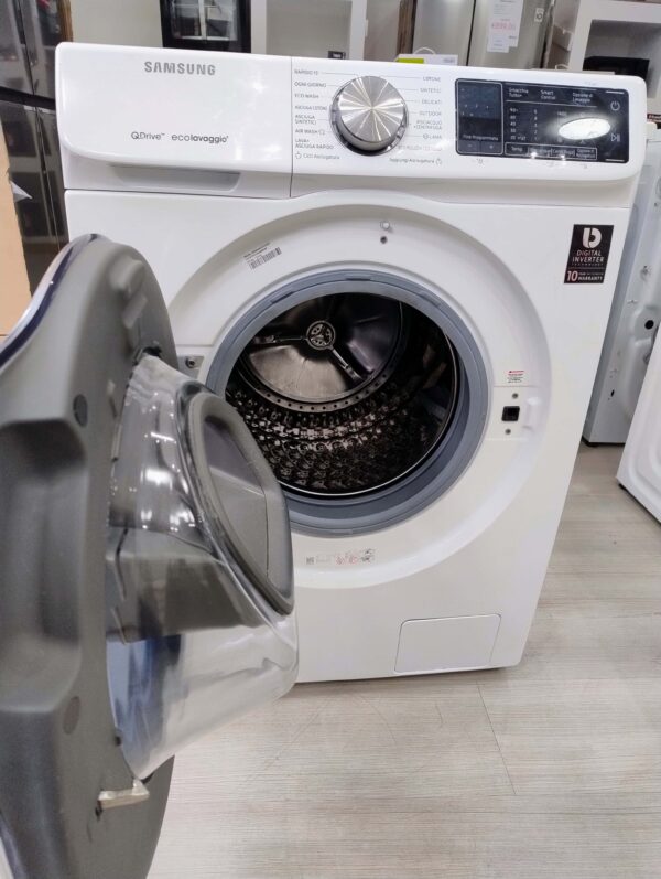 Samsung-Lavasciuga-95-kg-WD90N64200W-Bianca-Ricondizionata-oblo