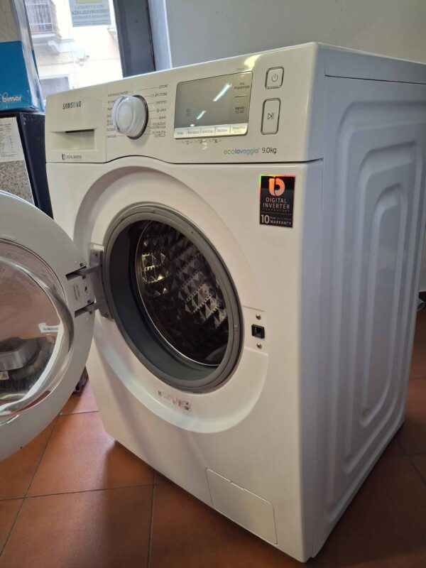 Samsung-Lavatrice-9kg-WW90J6413EW-Bianca-Ricondizionata-laterale