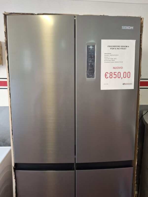 Sekom Frigorifero No Frost 4 porte XH8T2ZXOZH/1 Acciaio Inox - immagine 6