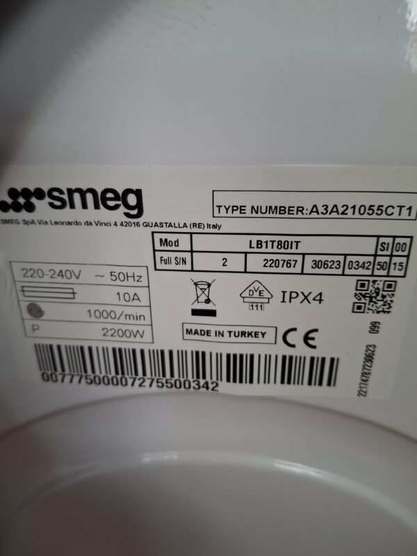 Smeg-Lavatrice-LB1T8IT-8kg-1000-giri-Bianca-caratteristiche
