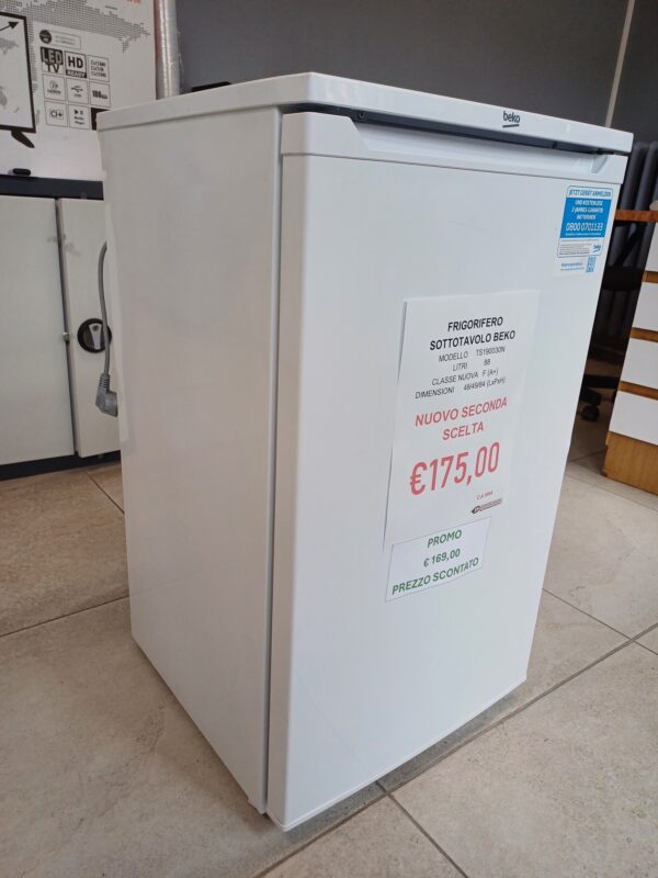 Beko TS190030N Frigorifero sottotavolo bianco - immagine 2