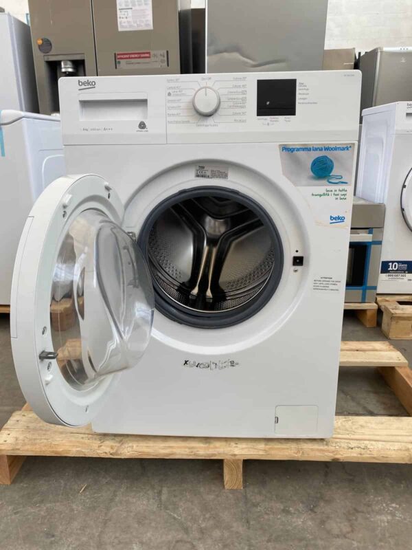 Beko-Lavatrice-8Kg-WCX81031W-Ricondizionata-fronte