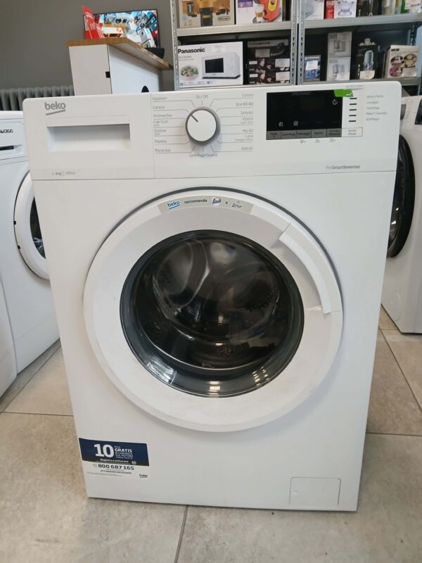 Beko-Lavatrice-WUX81232WIIT-8Kg-1200-giri-fronte