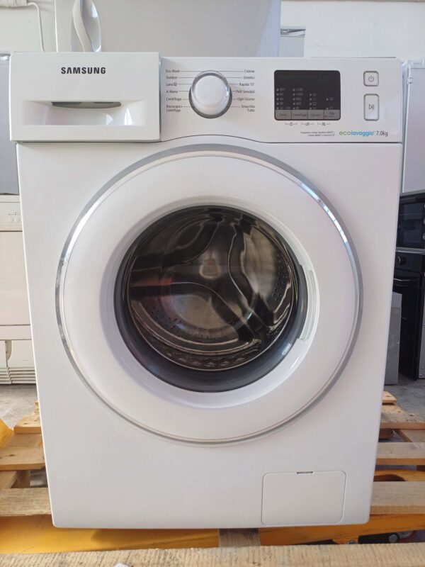 Samsung-Lavatrice-7kg-Ricondizionata-WF70F5E2WET-bianca