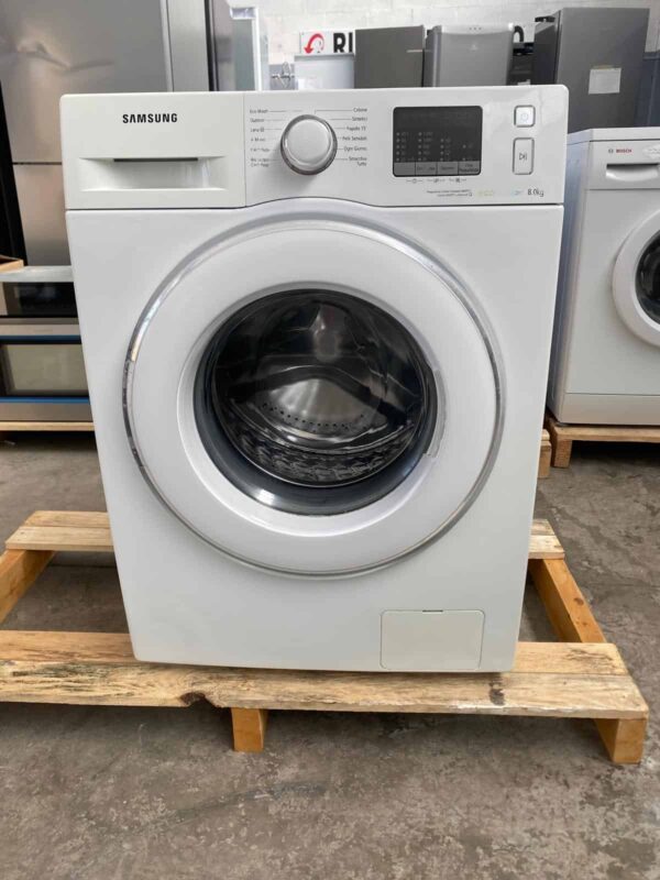 Samsung-Lavatrice-8kg-WF80F5E2W2W-Ricondizionata-fronte