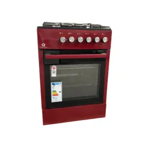Staylux-Cucina-4-Fuochi-LF663S-40F-Bordeaux