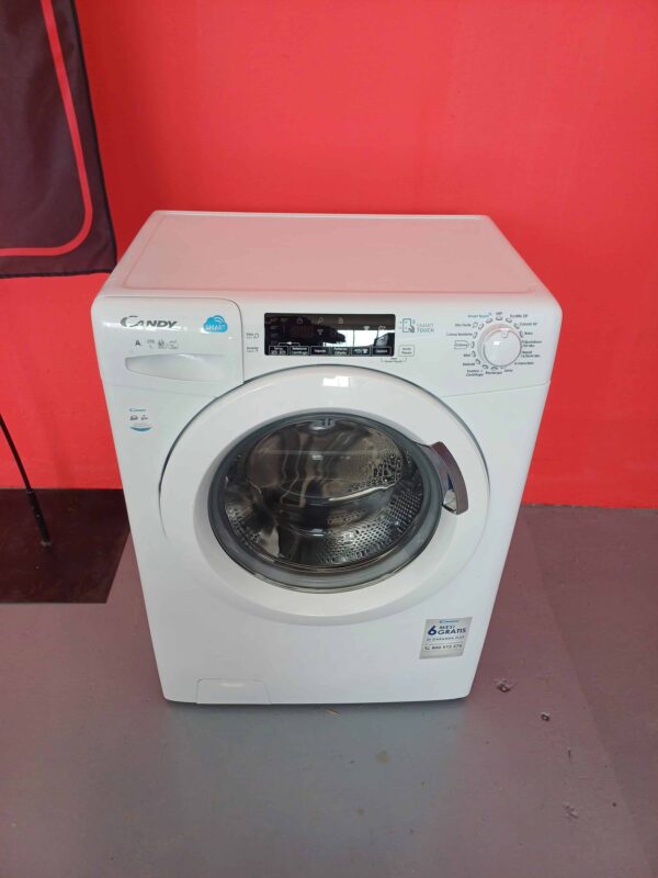Candy-Lavatrice-GVS4127TH3-7Kg-1200-Giri-Ricondizionata-fronte