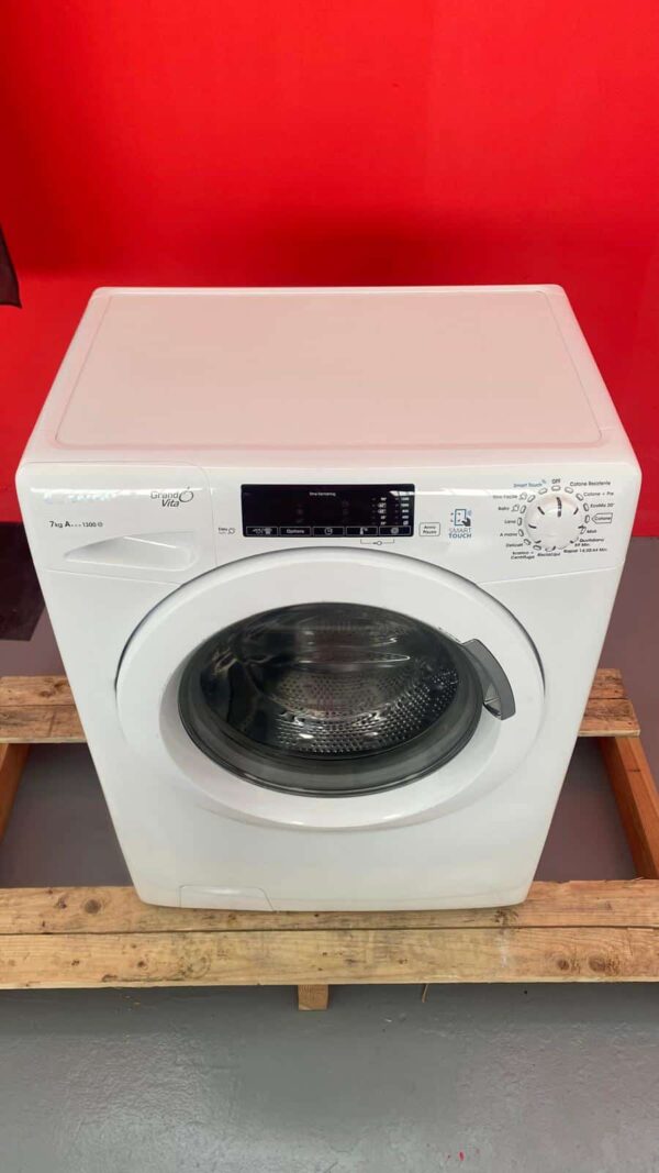 Candy-Lavatrice-GVS4137T3-7Kg-1300-Giri-Ricondizionata-coperchio