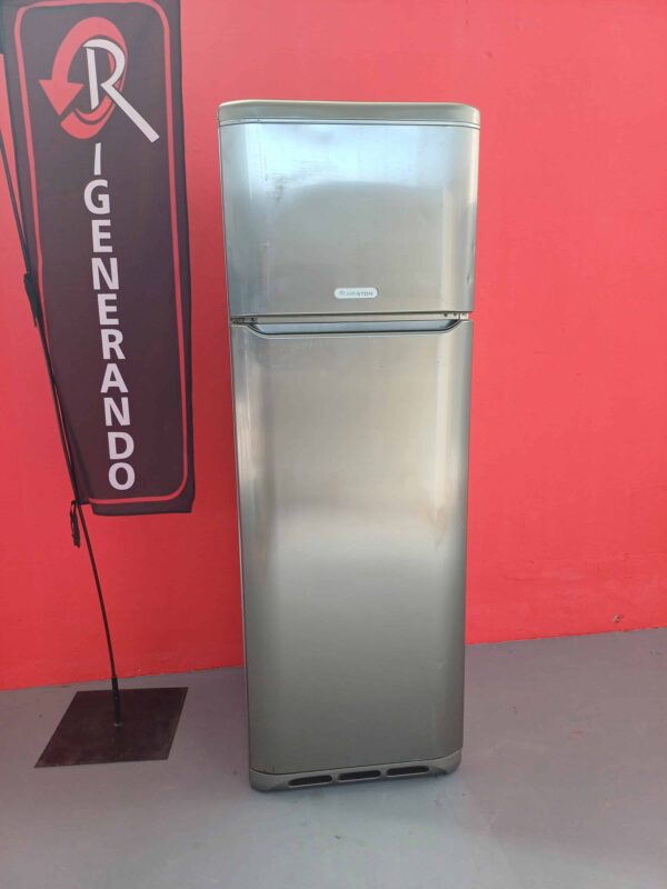 Ariston-Frigorifero-DF01X-Doppia-Porta-307-Litri-Ricondizionato-argento