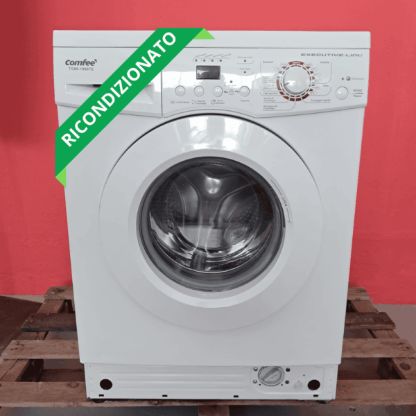 Comfee-Lavatrice-TG60-10607E-6-Kg-1000-Giri-Ricondizionata