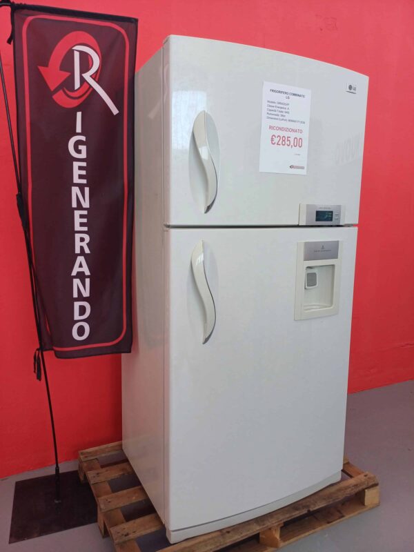 LG-Frigorifero-Combinato-GR642QVP-640-Litri-Ricondizionato-lato