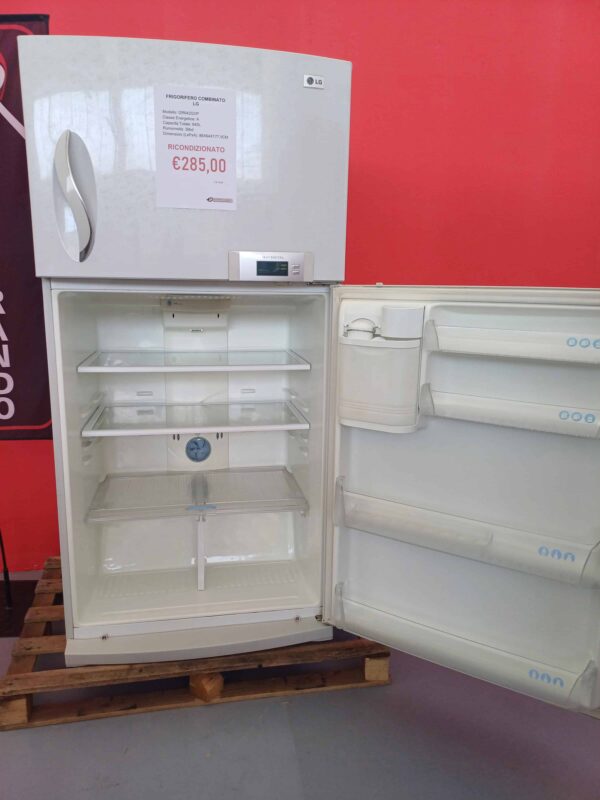 LG-Frigorifero-Combinato-GR642QVP-640-Litri-Ricondizionato-ripiani