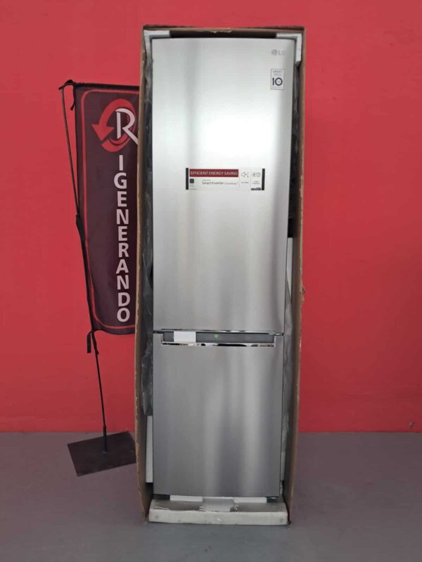 LG-Frigorifero-GBB72NSVCN1-Combinato-384-Litri-Nuovo-fronte