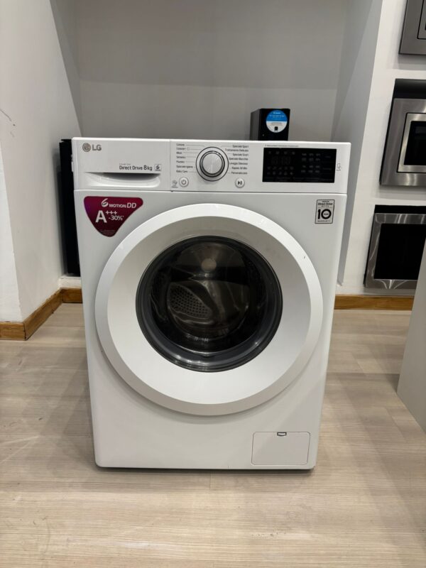LG-Lavatrice-F4J5TN3W-8-Kg-1400-Giri-Ricondizionata-fronte