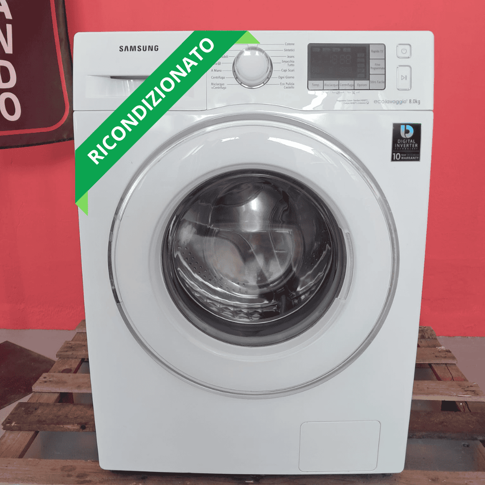 Samsung Lavatrice WF81F5E5U4W 8Kg 1400 Giri Ricondizionata