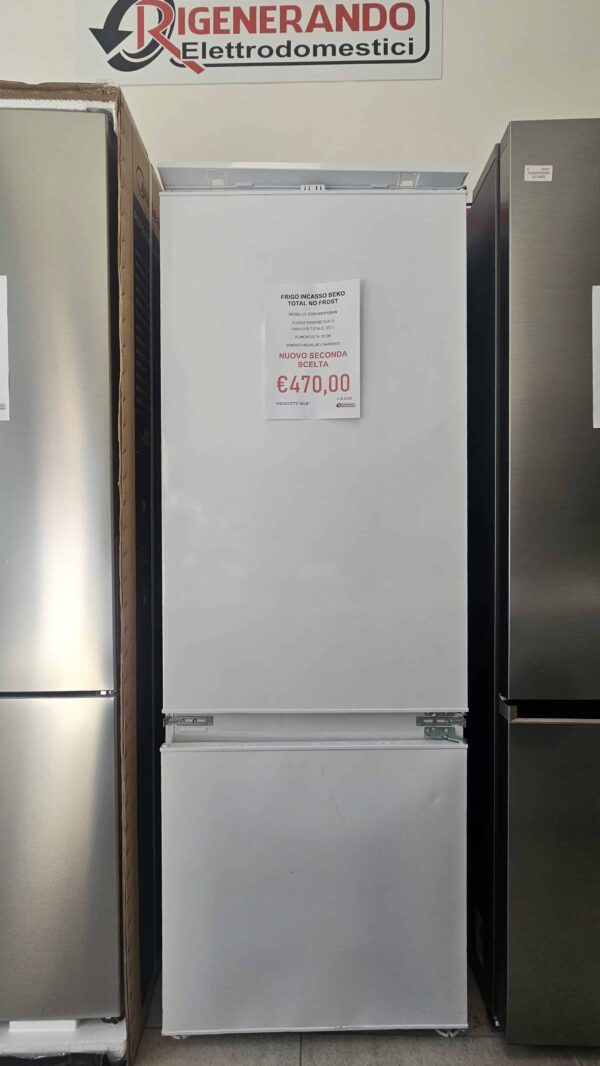 Beko-Frigorifero-Incasso-BCNE400E50SHN-370-Litri-Nuovo-Seconda-Scelta-bianco