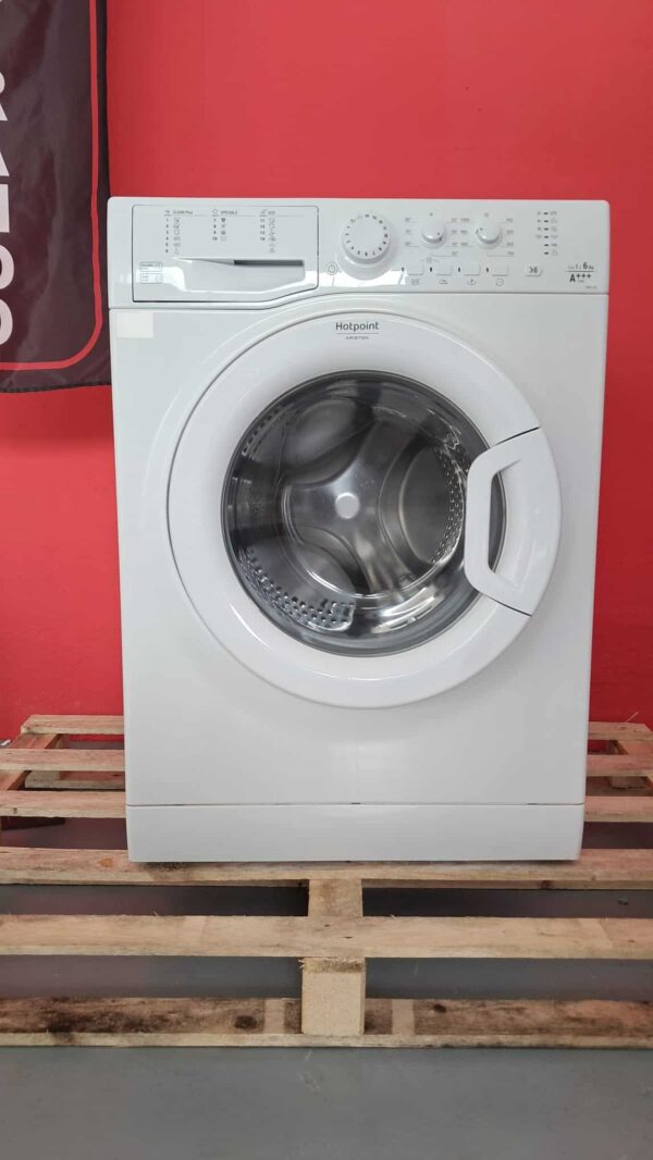 Hotpoint-Lavatrice-FMSL-603-Slim-6-Kg-1000-Giri-Ricondizionata-fronte