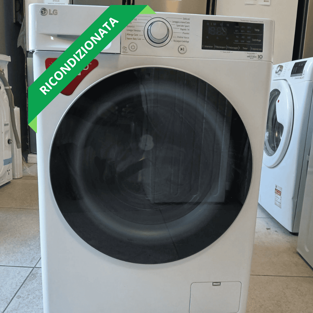 LG Lavatrice F4WV512S0E 12 Kg 1400 Giri Ricondizionata