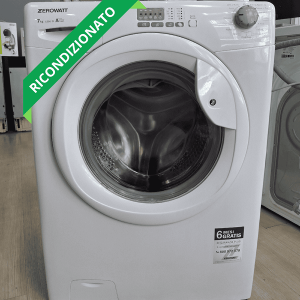 Zerowatt-Lavatrice-E0Z4127T31-7-Kg-1200-Giri-Slim-Ricondizionata
