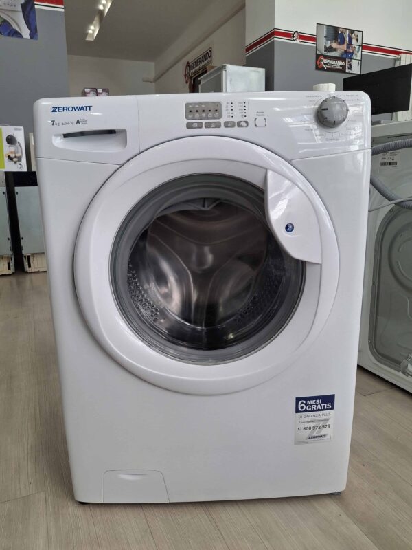 Zerowatt Lavatrice E0Z4127T3/1 7 Kg 1200 Giri Slim Ricondizionata - immagine 2