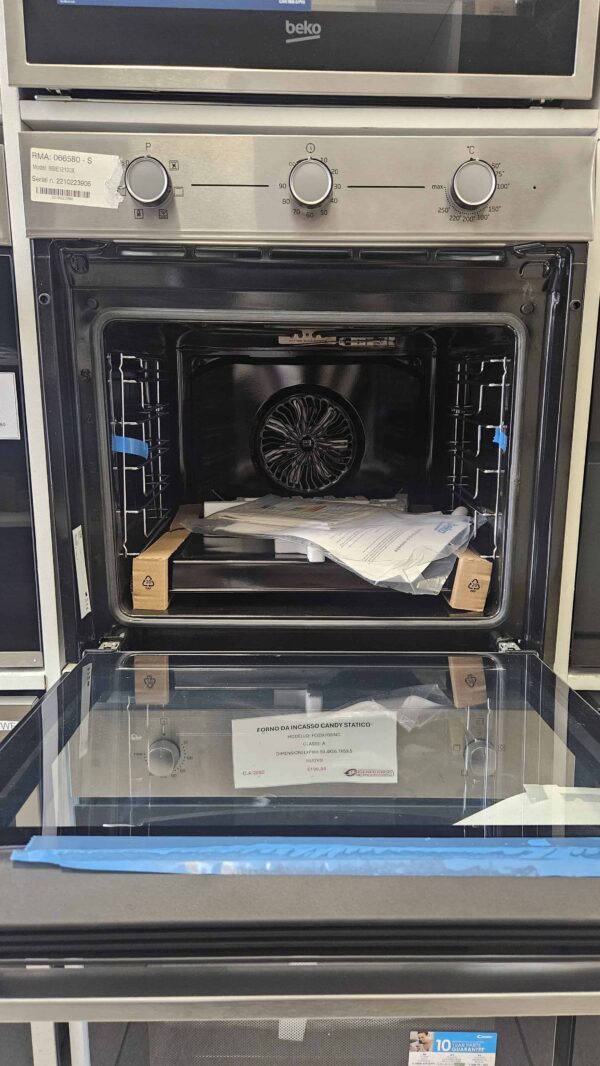 Beko-Forno-Incasso-BBIE12100X-Ventilato-Nuovo-Seconda-Scelta-interno