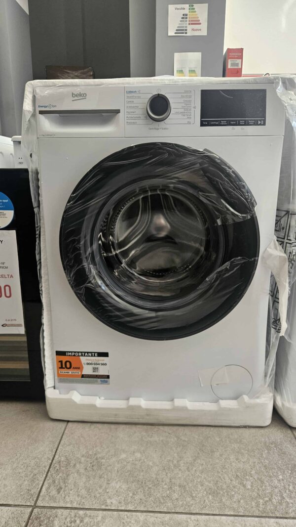 Beko-Lavatrice-BMWSU4721A-Energy-Spin-Slim-7-Kg-1200-Giri-Nuova-fronte